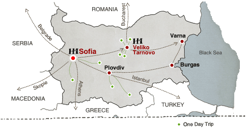 Bulgaria Map