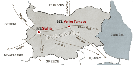 Bulgaria Map